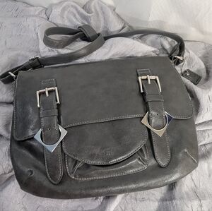 Liz Claiborne Shoulder Bag Satchel, Grey